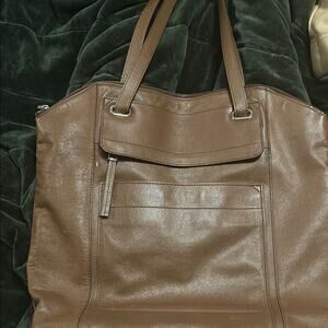 Banana republic brown tote bag